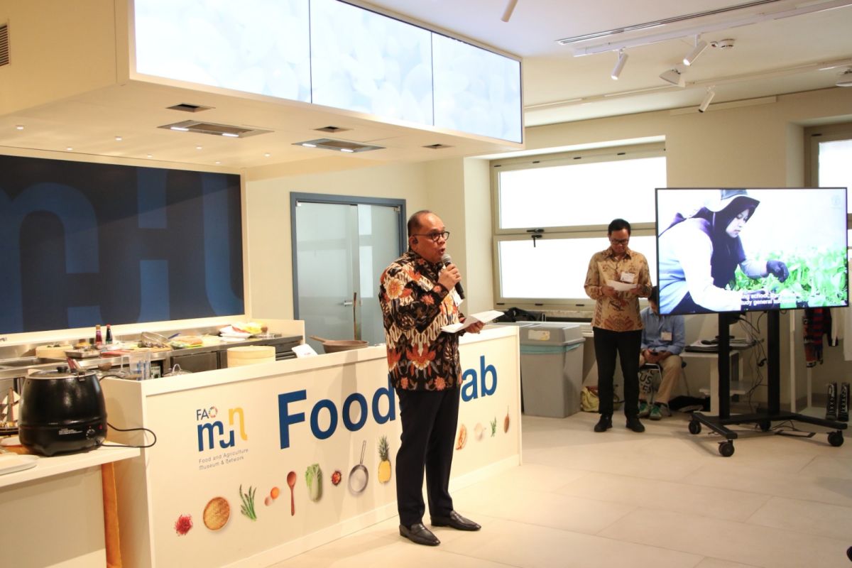Key Issue: Indonesia hadirkan inovasi pertanian cerdas pada Konferensi FAO Roma