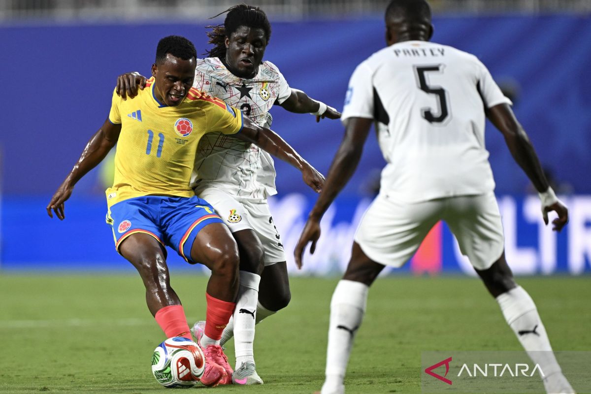 Gol tunggal Arias antar Kolombia singkirkan Ghana dari babak 32 besar Piala Dunia 2026