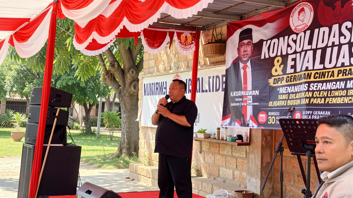 Gerakan Cinta Prabowo pasang badan kawal prabowo sampai 2029