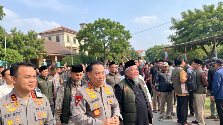 Kapolri temui 6.500 anggota Garda Satya NKRI di Solo