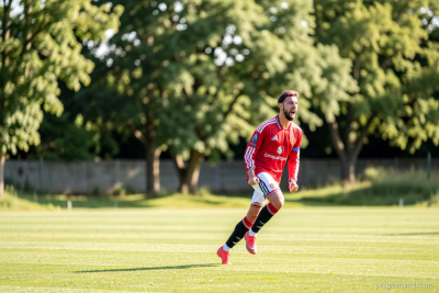 Bruno hattrick, MU raih kemenangan pertama setelah hajar Ipswich 5-2
