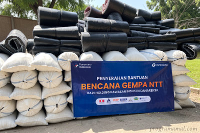 Bantuan untuk korban gempa NTT di Posduklognas Halim capai 46 ton
