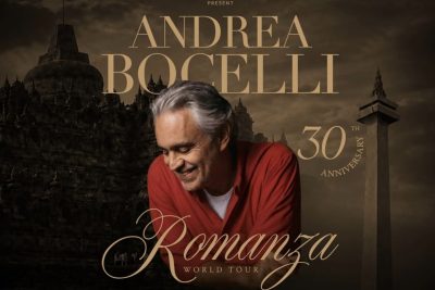 Andrea Bocelli akan bawakan lagu-lagu dalam “Romanza” di Indonesia