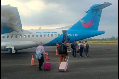 Penerbangan Jember-Jakarta di Bandara Notohadinegoro berjalan normal