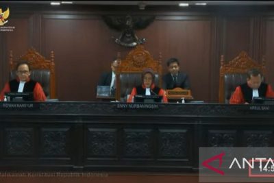 MK uji materiil KUHAP baru menyoal praperadilan