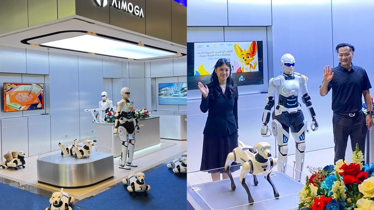 AiMOGA buka gerai pertama di Indonesia, pamerkan robot humanoid