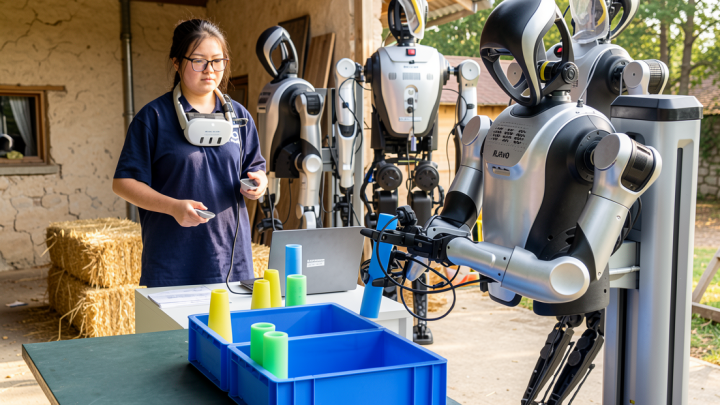 Galeri fasilitas pelatihan robot humanoid terbaru di Cixi, Zhejiang