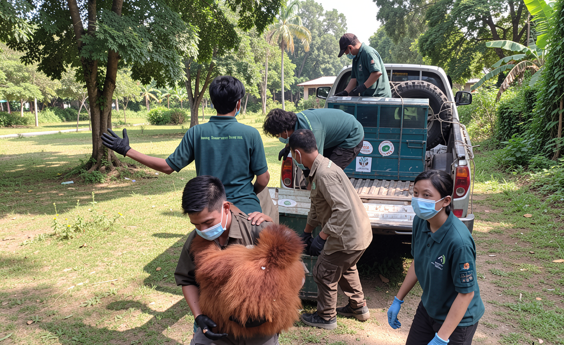 BKSDA Jambi rehabilitasi 5 Orangutan Sumatera hasil penyelamatan
