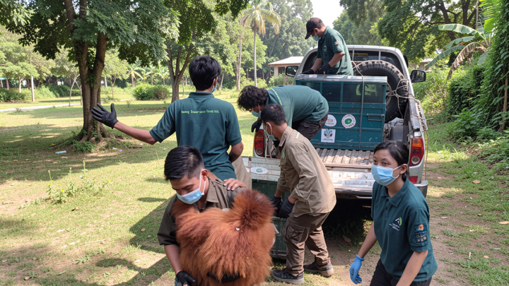 BKSDA Jambi rehabilitasi 5 Orangutan Sumatera hasil penyelamatan