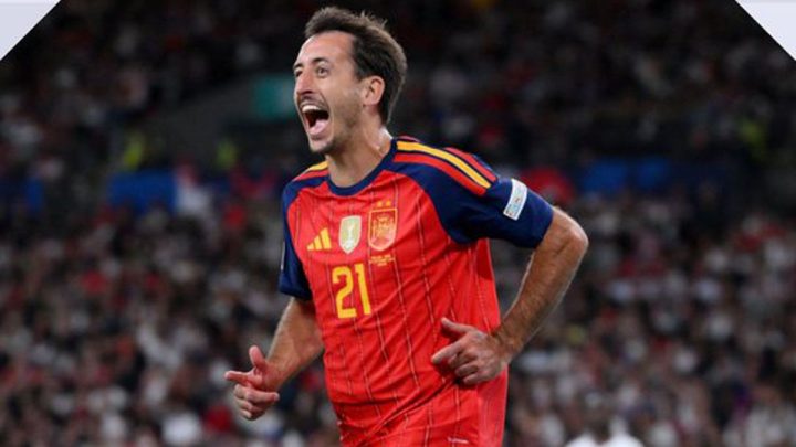 Drama lima gol warnai kemenangan Spanyol atas Inggris