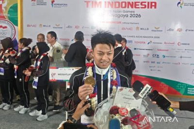 Lifter Rahmat Erwin persembahkan emas Asian Games bagi keluarga