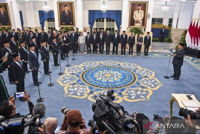 Round up – Reshuffle ke-7 jelang 2 tahun pemerintahan Presiden Prabowo