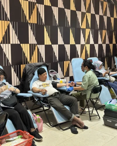 108 Orang Ikut Donor Darah Bareng Rumahberkat.com