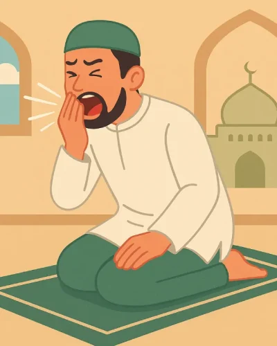 Bersin saat sholat adalah hal yang wajar dan tidak membatalkan ibadah selama dilanjutkan dengan segera tanpa sengaja menunda gerakan.